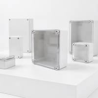 Boîtier de jonction électrique extérieur étanche en ABS, anti-poussière, indice de protection IP67, personnalisable, en plastique moulé par injection pour câblage