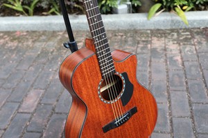 Guitare acoustique de 41 pouces à entretien facile, en bois d'épicéa et d'acajou, guitare acoustique électrique pour débutants, Alston SP-15G - Product Image 6