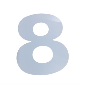 Pochoirs de gâteaux en lettres et chiffres, découpe Laser, outil de décoration de pâtisserie en PET, 10 pièces - Product Image 6