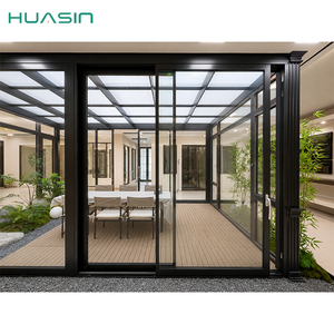 Huasin, fabricant en gros de portes coulissantes en aluminium sur mesure, portes coulissantes pour patio, pour balcon, <span class=keywords><strong>terrasse</strong></span>, villa - Product Image 4