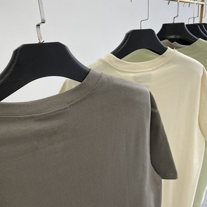 เสื้อยืดเปล่าสำหรับผู้ชาย ดีไซน์เนอร์ 100% ผ้าฝ้าย ยูนิเซ็กส์ สำหรับผู้ชาย คุณภาพสูง เสื้อยืดสตรีทแวร์เนื้อหนา เสื้อยืดลายกราฟิกคุณภาพสูง - Product Image 3