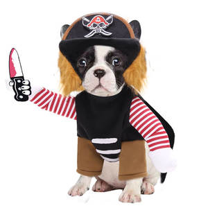 Divertido Disfraz de Perro <span class=keywords><strong>Chucky</strong></span>, Muñeco <span class=keywords><strong>Chucky</strong></span> con Cuchillo, Disfraz de Halloween para Perro o Gato - Product Image 3