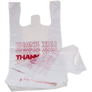 Bolsa de Compras de Plástico Biodegradable con Asa para Camisetas, Personalizada con Impresión, para Supermercados - Product Image 4