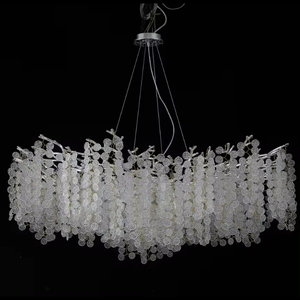 Flush Mounted Dimmable Decorative Dinning Room Living Room crystal <b>tree</b> branches chandelier - Product Image 6