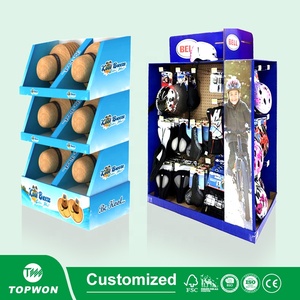 Kệ Trưng Bày Mũ Các Tông Tùy Chỉnh, Kệ Đựng Đồ Ở Cửa Hàng Kệ Trưng Bày Bán Lẻ Mũ Bóng Chày - Product Image 5