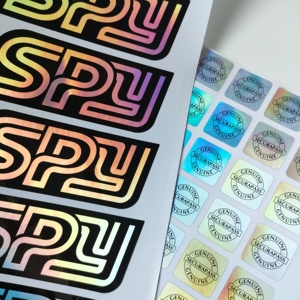 Ccost-Hiệu quả in ấn cầu vồng tùy chỉnh 3D <span class=keywords><strong>Hologram</strong></span> <span class=keywords><strong>Sticker</strong></span>/3D Holographic an Ninh Nhãn dán nhãn - Product Image 2