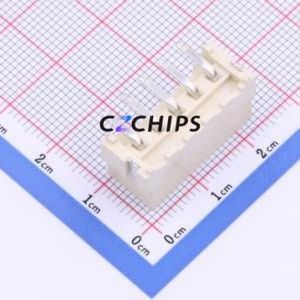 HC-VH-5ALT Wire-to-Board Pin Header SMD,P=3.96mm Connector 1x5P 3.96mm Vertical Mount VH - Product Image 2