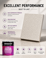 Peinture époxy auto-nivelante pour revêtement de sol de salle blanche de laboratoire hospitalier