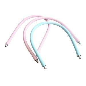 ยืดหยุ่นแขนซิลิโคนที่มีสีสันเคลือบก้านที่มีความยืดหยุ่นคอห่าน/โคมไฟท่อคอห่านยางโลหะ - Product Image 2