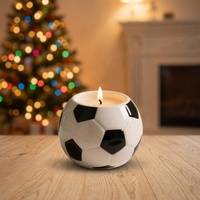 Dekorative Fußballförmige Kerze