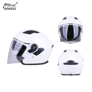 <span class=keywords><strong>Casque</strong></span> de <span class=keywords><strong>moto</strong></span> 3/4 demi-face léger et <span class=keywords><strong>multicolore</strong></span> avec double visière, certifié DOT, en ABS, pour la sécurité des motards et des cyclistes - Product Image 4