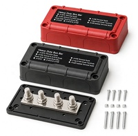 Poteau de jonction isolé marin 300A 12V DC 4*3/8 "M10 M8 bornier de boîte de bus de distribution d'énergie pour l'automobile