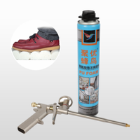 Kit de mousse expansive en polyuréthane à faible odeur, adapté aux projets de rénovation résidentielle intérieure