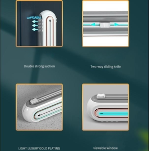 Household <b>Kitchen</b> Tool Dispenser Slider PVC Plastic Cling <b>Wrap</b> Cutter Plastic <b>Wrap</b> Dispenser - Product Image 6