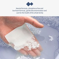 Bomei Feuille de détergent à lessive jetable écologique Earth Breeze Nettoyage en profondeur pour vêtements Forme solide