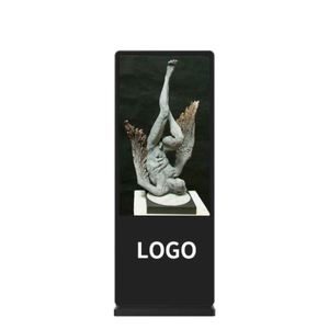 Hi-Brt 65in intérieur/extérieur WP LCD Ad Disp Scr IP65 Flr Stnd Mach SDK 4 Animation - Product Image 1