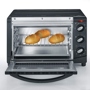 <span class=keywords><strong>Horno</strong></span> Eléctrico Portátil Pequeño para el Hogar, con Convección, <span class=keywords><strong>Luz</strong></span> Interior, Metálico, para Tostar y Hornear - Product Image 6