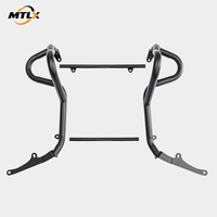 Barre de protection moteur en acier à haute teneur en carbone MTLX pour moto, pare-chocs de protection contre les chutes, compatible Benda Black Flag 600