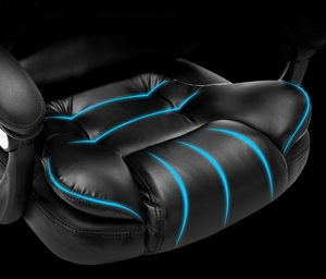 製造高級モダンマネージャーハイブラックオフィス家具チェアリーダーPUレザースイベルエグゼクティブ人間工学に基づいたオフィスチェア - Product Image 6