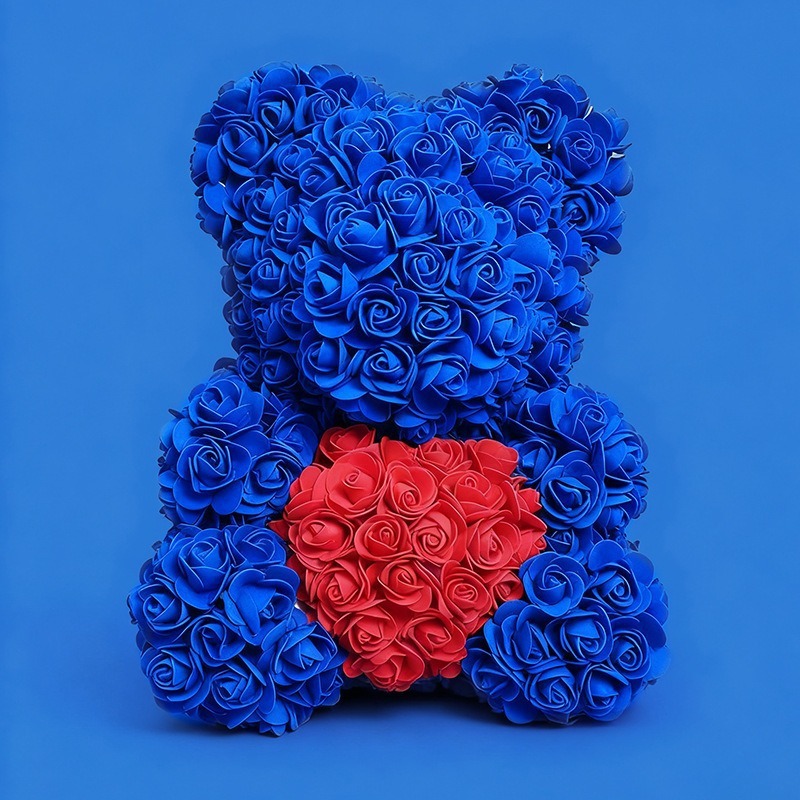 Blue bear hearts