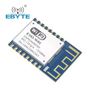 Module de transmission transparente par port série Ebyte ODM E103-W01 UART I/O avec puce ESP8266EX et module Wi-Fi 2,4 GHz - Product Image 6