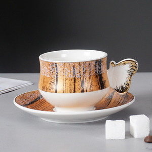 Juego de Tazas y Platos de Porcelana para Café, Té y Leche, Estilo Moderno, Minimalista, Ecológico, de Alta Calidad, Bajo MOQ, desde Almacén en China - Product Image 4