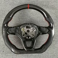 Volant en Fiber de carbone noir pour Volkswagen VW Golf 8 MK8 GTI Arteon Polo Jetta Scirocco Passat accessoires de voiture