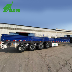 <span class=keywords><strong>Semi</strong></span>-remorque à ridelles de 60 tonnes, 40 pieds, 3 essieux, <span class=keywords><strong>semi</strong></span>-remorque à ridelles latérales, <span class=keywords><strong>semi</strong></span>-remorque de transport de 60 tonnes - Product Image 3