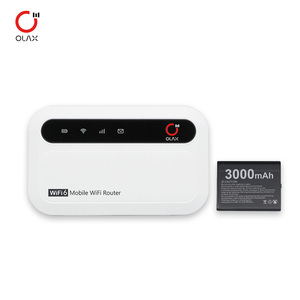 OLAX MF985 Router Wifi de Largo Alcance con 3000mAh, Bandas B28, Hotspot Móvil Wifi6, Tarjeta Esim Vsim, Router Wifi Inalámbrico 4G LTE para Exteriores - Product Image 4