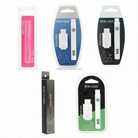 Emballage blister pour stylo LED à piles avec carte en papier, emballage plastique, boîte à stylos, pack de batteries LED 350 650 900 1100 mAh