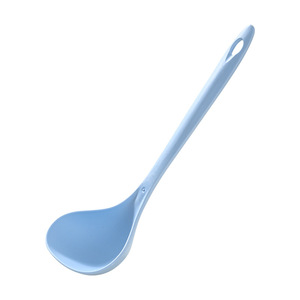 Grande cuillère à porridge en plastique épaissi, en paille de blé, biodégradable, pour usage domestique, couleur unie - Product Image 5