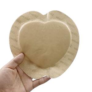 Pansement en mousse de silicone sacrée 7x7 Bordure Adhésive Bed Sore Bandage Bordered Pad Pressure Sore Ulcer Patchs - Product Image 1