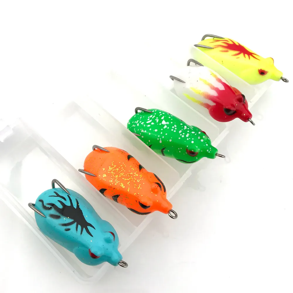 wild.life Luminous Hoochie Octopus Skirts Trolling Lures Fishing Tackle Soft Plastic Lures Squid Skirts Saltwater/Bait Lures Multicolored 1.9-12 （22PK 