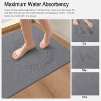 Tapis de sol en pierre à séchage rapide, sculpture, logo personnalisé OEM, usine, tapis de bain en pierre, diatomite