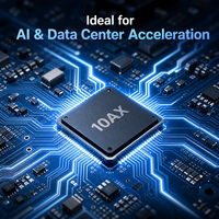 Microcontrôleur IC FPGA 10AX027H4F34E3SG 384 E/S, boîtier 1152FBGA