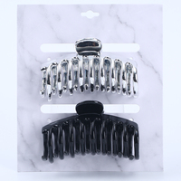 Klip Cakar Rambut Besar untuk Wanita Klip Cakar Besar untuk Rambut Keriting Tebal Tipis Penahan Kuat 9CM Klip Rambut Matte Nonslip