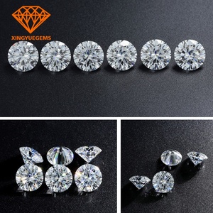 เพชรโมอิสซาไนต์คุณภาพสูง XINGYUE ความใสระดับ VVS น้ำหนัก 2 กะรัต ขนาด 8 มม. ทรงกลม สำหรับเครื่องประดับแฟชั่น - Product Image 6