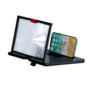 Magnifier High Definition 10/12 Inch Mobile Phone Screen Amplifier Magnifier 3D Portable Smartphone Screen Amplifier