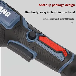 Máy mài góc không dây không chổi than, cấp công nghiệp, pin Lithium 2000mAh, 10000 vòng/phút, đa chức năng, đánh bóng, cắt - Product Image 3