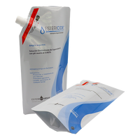 150/200/250/350ml pochette de jus personnalisé Doypack poche liquide boisson bec pochette médicament café gelée lait yaourt sacs d'emballage