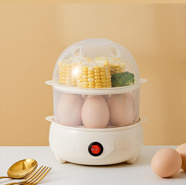 Multifunctional egg steamer Double layer (free measuring cup) no gift box