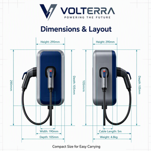 Cargador de Pared Inteligente para Vehículos Eléctricos de 11KW para Tesla, BMW, <span class=keywords><strong>Mercedes</strong></span> - Product Image 4