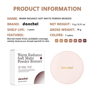 <span class=keywords><strong>Poudre</strong></span> bronzante mate douce WARM RADIANCE, longue tenue, pour sculpter le visage, <span class=keywords><strong>poudre</strong></span> pressée pour un contouring, fini bronze doux et uniforme pour la peau, maquillage - Product Image 5