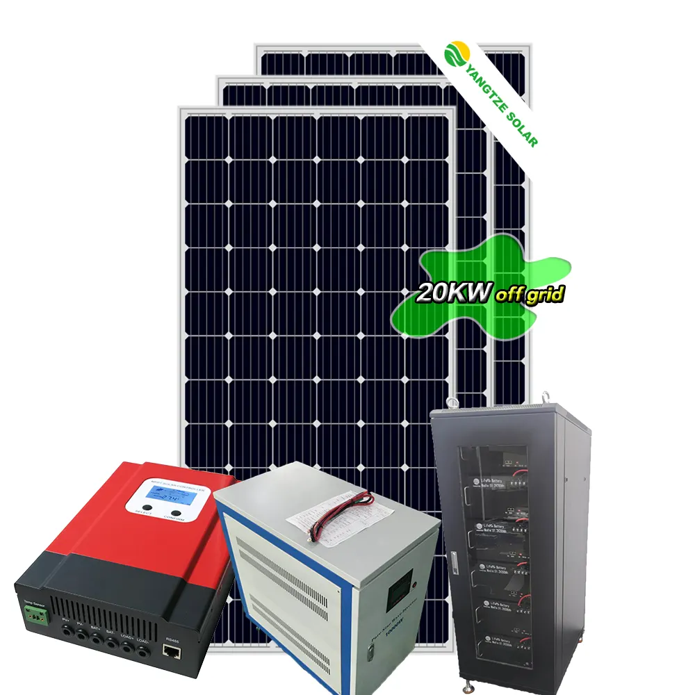 Yangtze 20kw solar home system solar klimaanlage split system 110/220v 120/240v