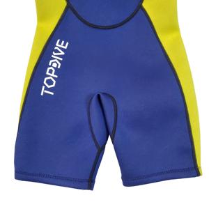 Suministro de China, trajes húmedos de buceo de manga corta para niños, traje de <span class=keywords><strong>neopreno</strong></span> elástico suave de 3mm, traje de <span class=keywords><strong>surf</strong></span> para niños - Product Image 5