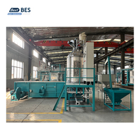 Machine de fabrication de résine de billes de polystyrène expansé pré-expansé (EPS) BES Auto 380V/50Hz 9.5kW Haute Productivité