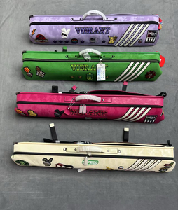LIZARD Official Rainbow Series Genuine Leather Pool Cue Case, 7‑Hole 3B4S Stylish Billiard Cue Bag for Big‑Head 9‑Ball Pool Cues - Product Image 6
