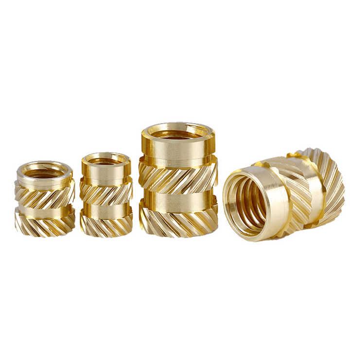 M2 M3 M4 M5 M6 M8 Brass Threaded Heat Stake for Plastic