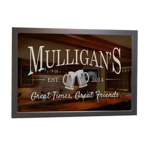 Miroir personnalisé avec éclairage LED pour bar, pub, avec une qualité supérieure pour <span class=keywords><strong>Luna</strong></span> Sea Zygo Angel Fire Vodka Zoladkowa De Luxe - Product Image 1