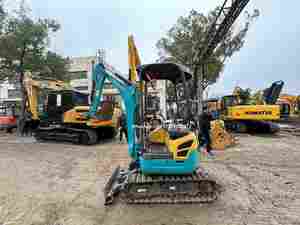 Mini-excavatrice d'occasion de marque japonaise originale U15, 1 tonne, en stock, haute qualité, avec chenilles de bulldozer - Product Image 2